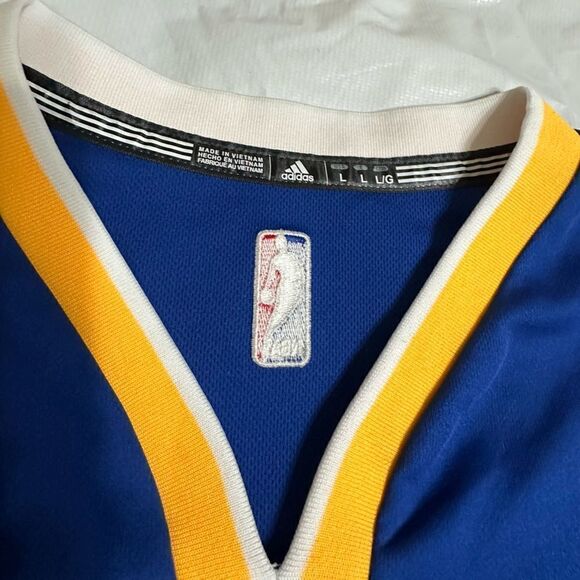 Steph Curry #30 Golden State Warriors Adidas NBA Basketball Jersey Size Large - Picture 7 of 8